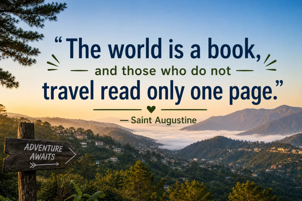 Baguio Quotes About Adventure and Wanderlust
