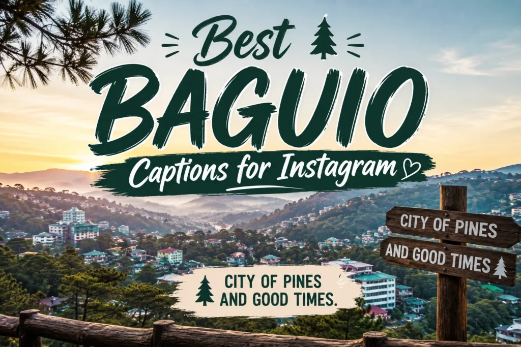 Best Baguio Captions for Instagram