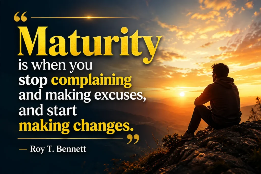 Best Maturity Quotes of All Time