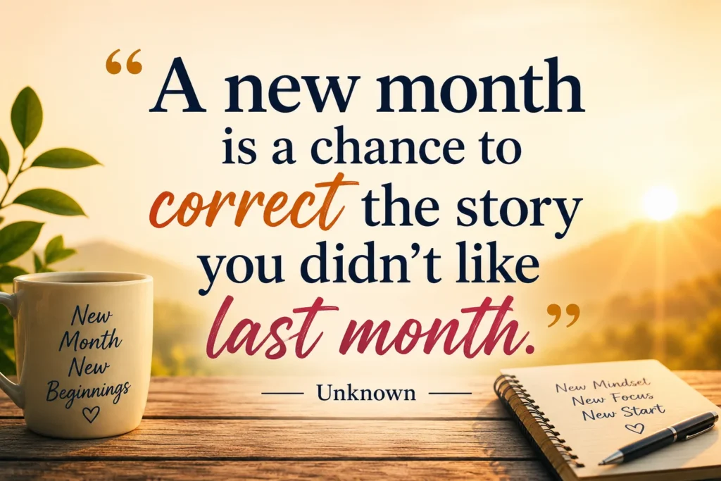 Best New Month Quotes