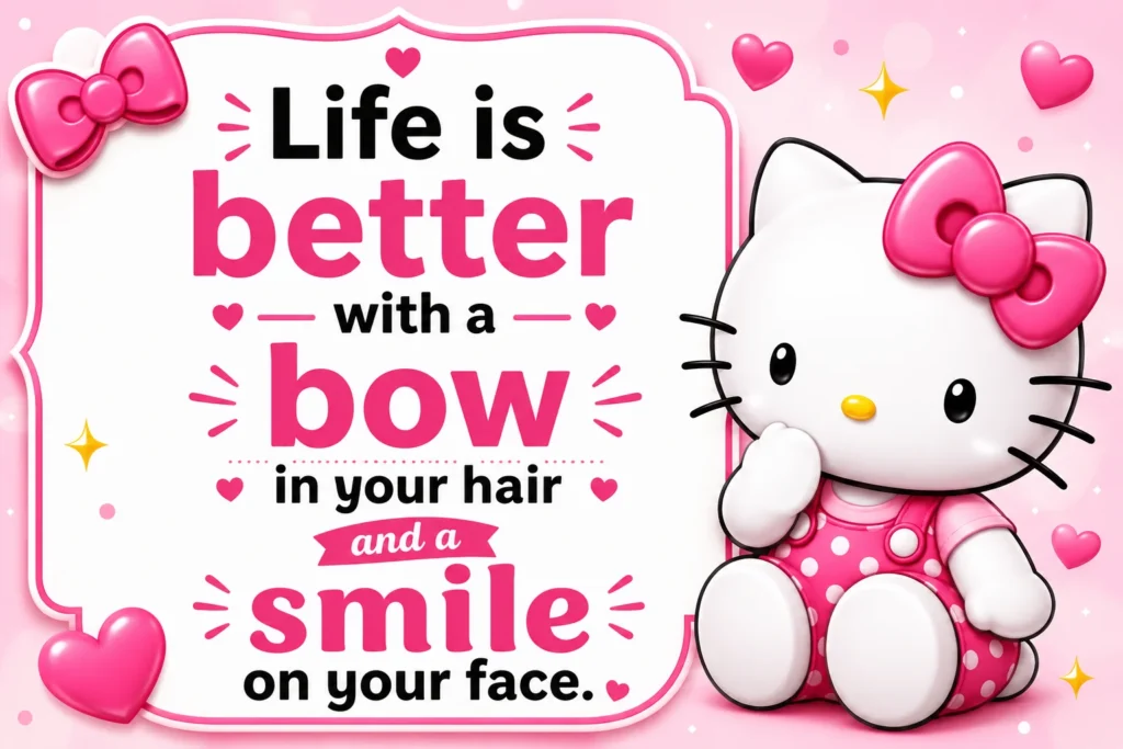 Cute Hello Kitty Quotes to Brighten Your Day