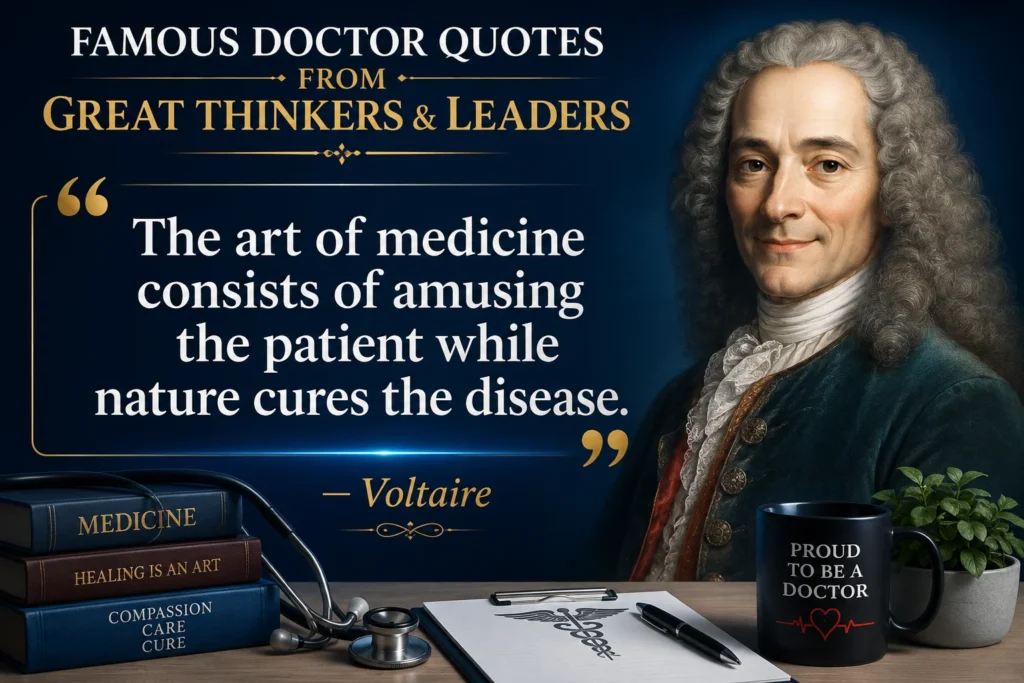 Famous Doctor Quotes From Great Thinkers & Leaders