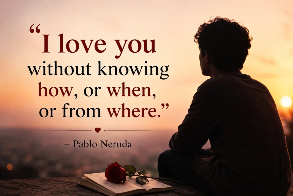Famous One-Sided Love Quotes from Writers, Poets & Movies
