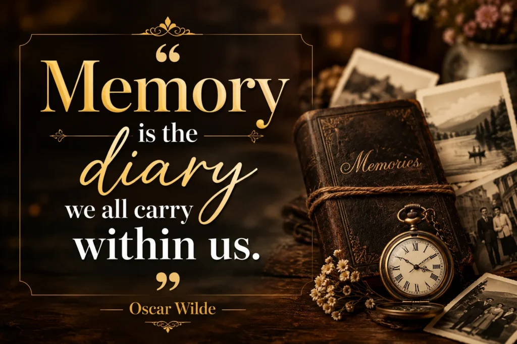 Heart Touching Old Is Gold Quotes About Memories & Nostalgia