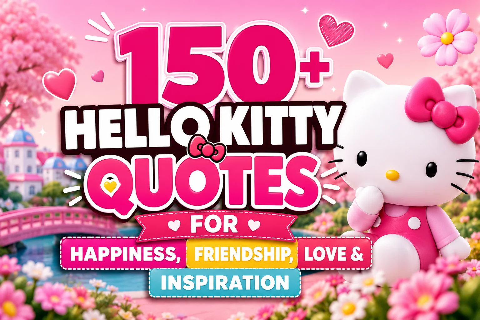 150+ Hello Kitty Quotes for Happiness, Friendship, Love & Inspiration
