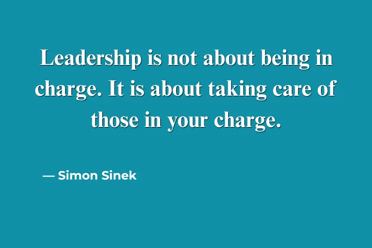 Inspirational King Quotes About Leadership