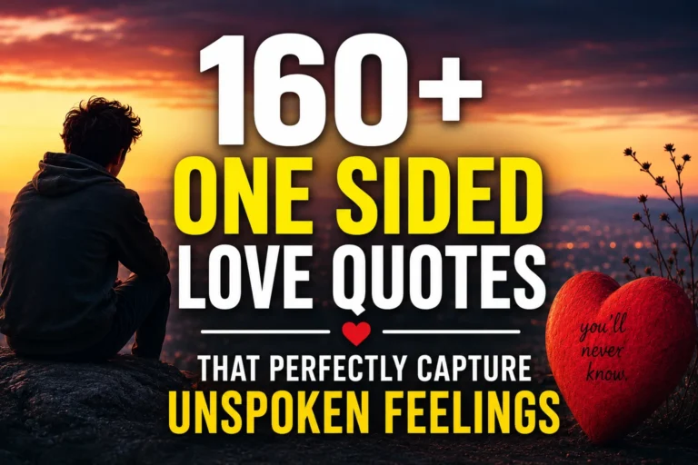 One Sided Love Quotes