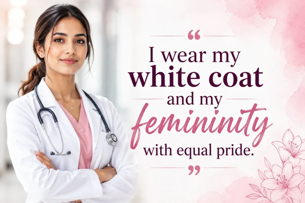 Proud To Be A Female Doctor Quotes
