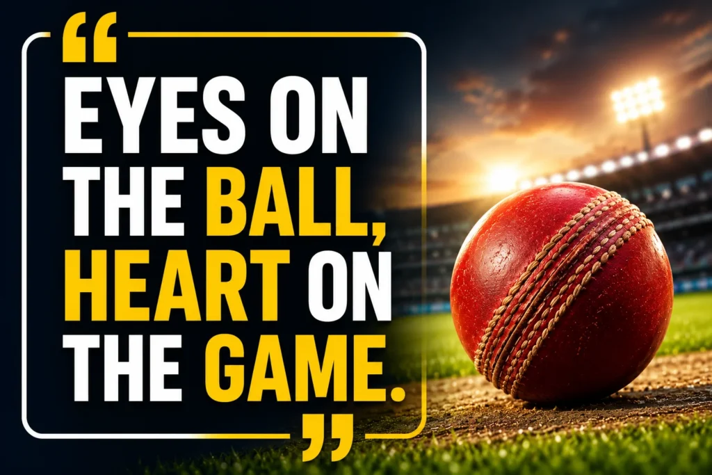 Short Cricket Quotes Perfect for Instagram & Social Media Captions