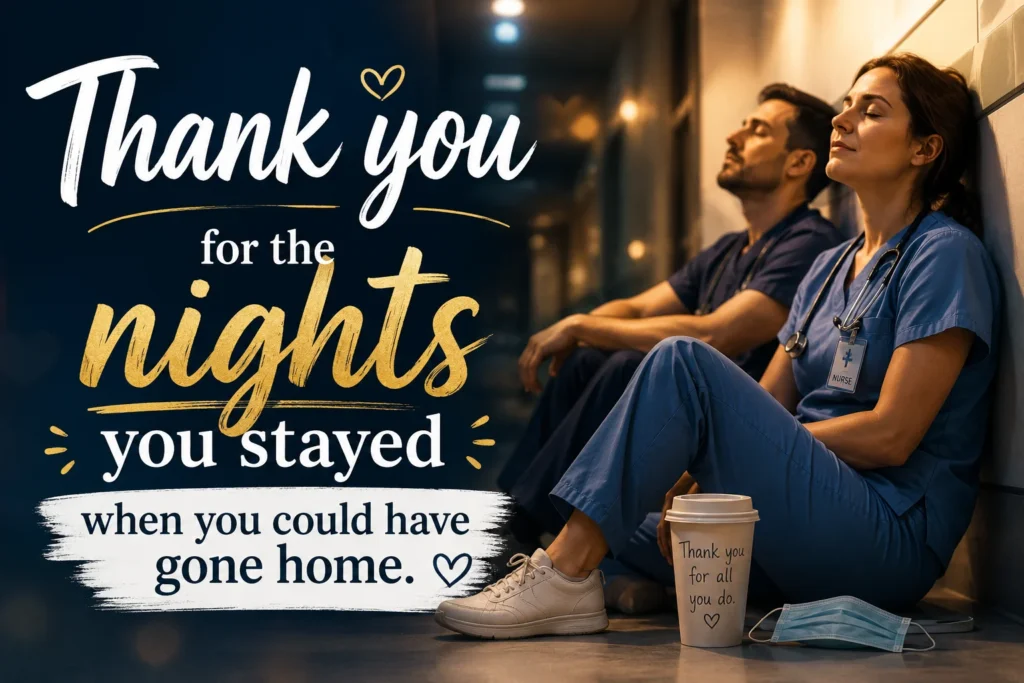 Thank You Quotes For Doctors And Nurses