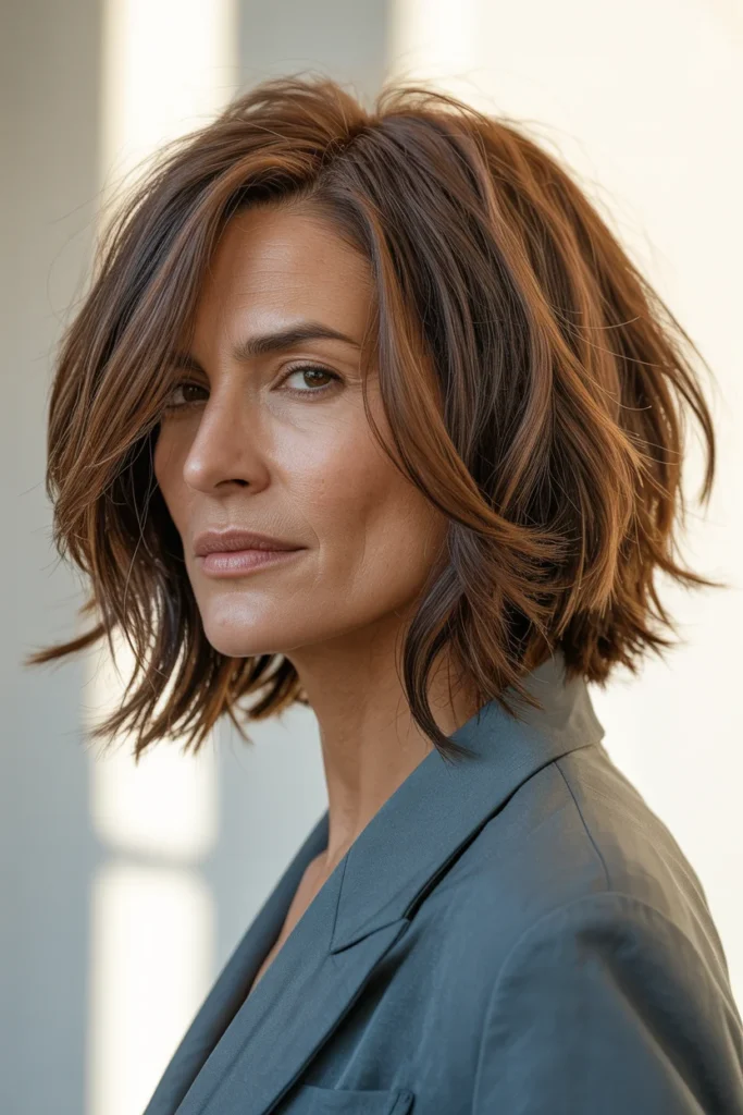 Choppy Layered Bob