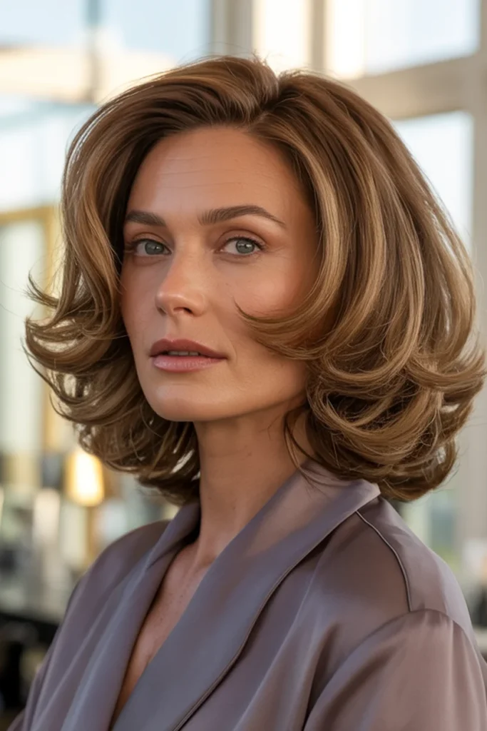 Voluminous Shoulder-Length Cut