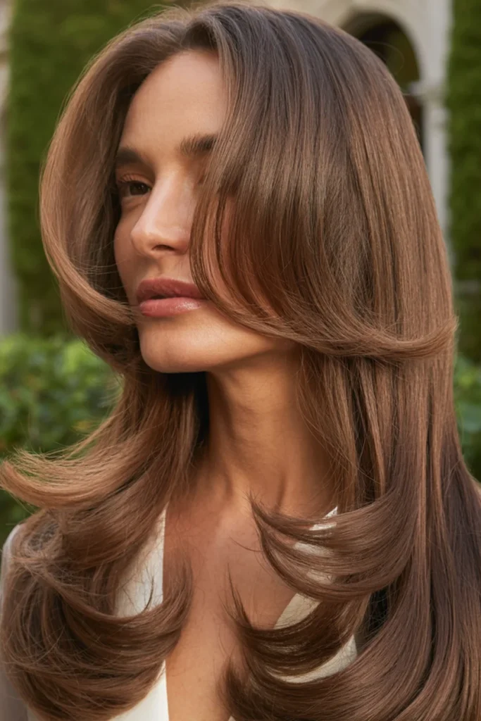 Long Layers With Face-Framing Pieces