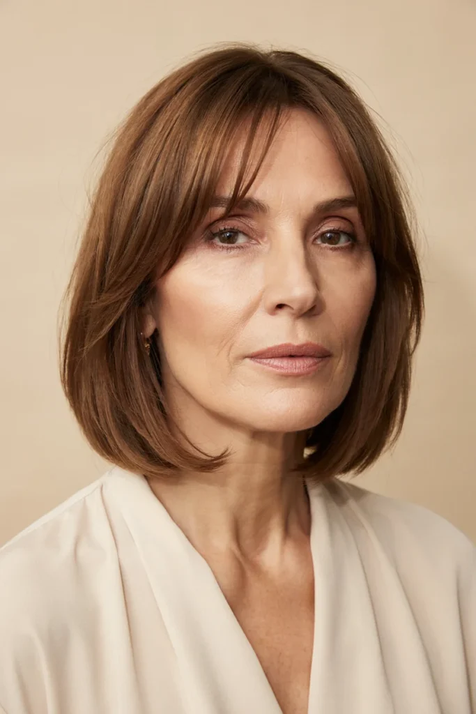 Side-Swept Bangs