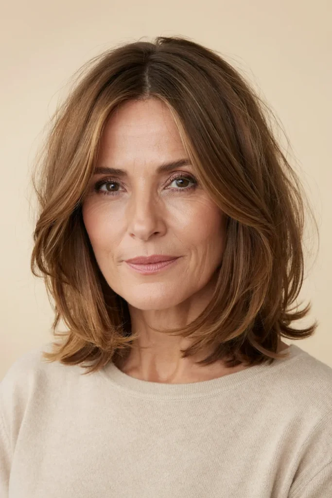 Feathered Layered Bob