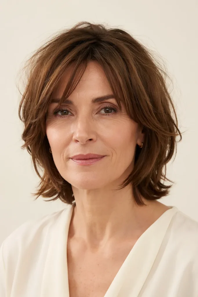 Shaggy Layered Bob