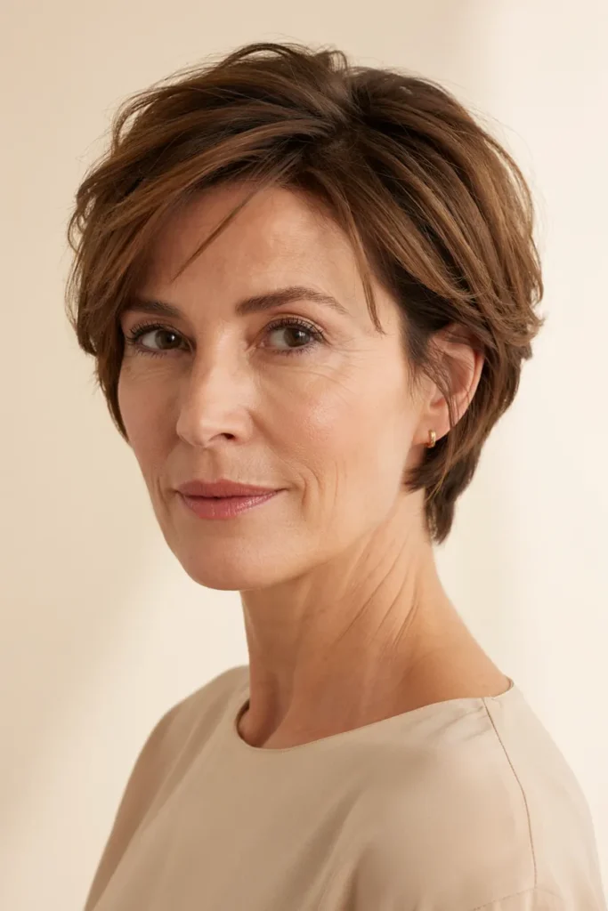 Short Layered Pixie Bob