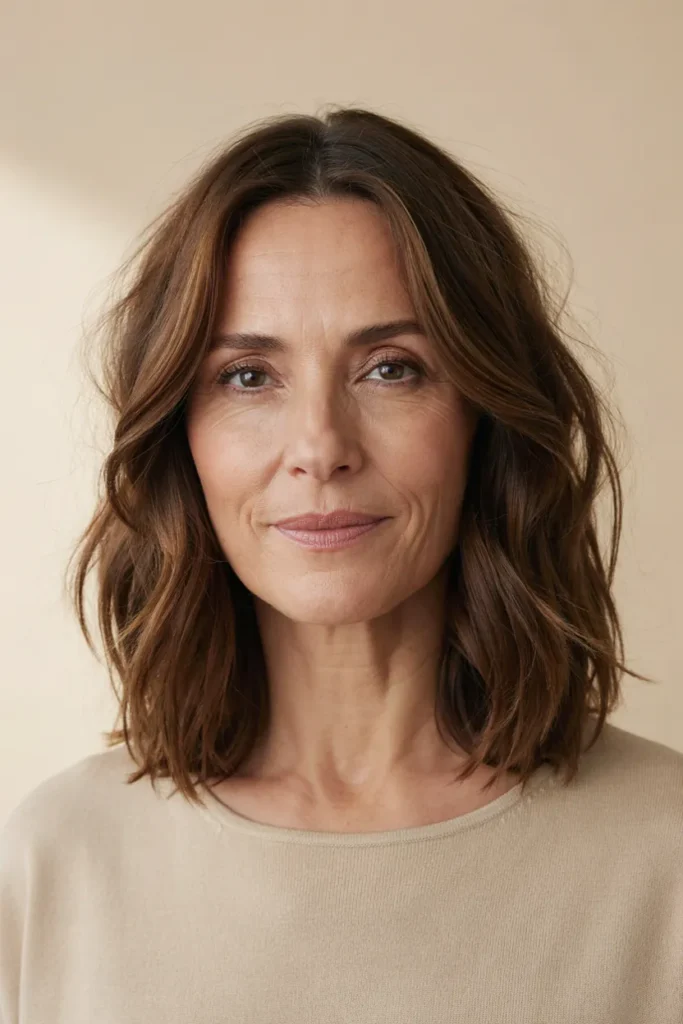 Wavy Layered Bob