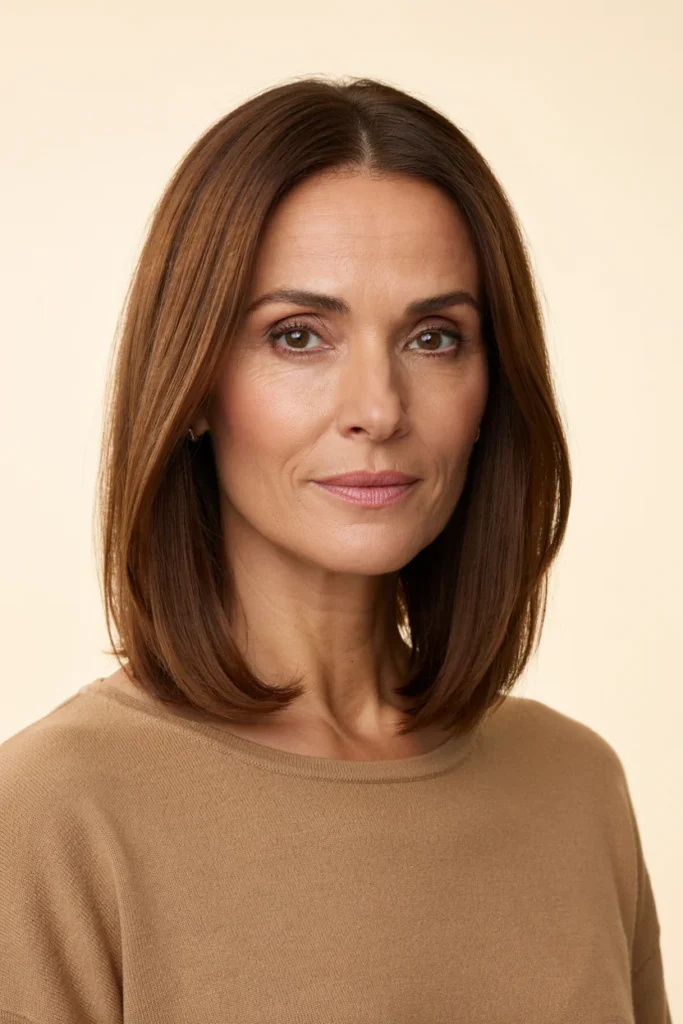 Blunt Collarbone Cut