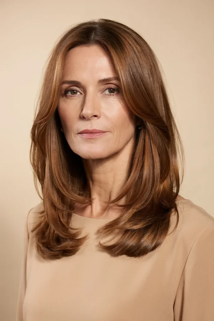Collarbone Hair with Long Layers