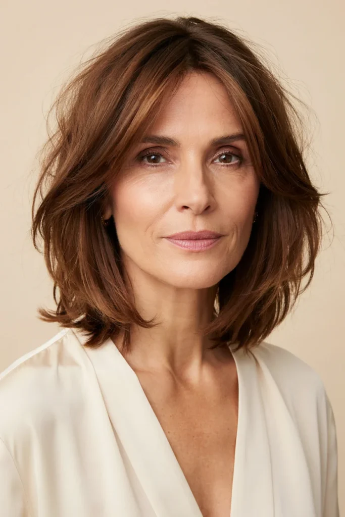 Collarbone Shag with Soft Layers