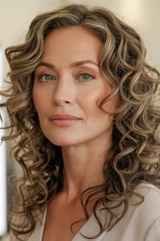 Curly Hair With Long Layers