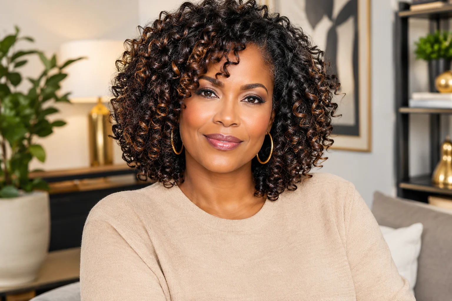 25 Curly Hairstyles for Black Women Over 40