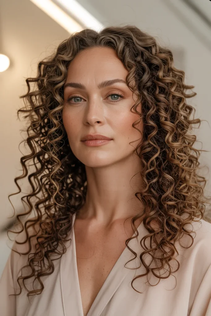 Defined Spiral Curls