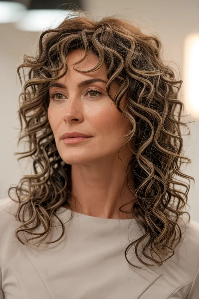 Long Curly Shag