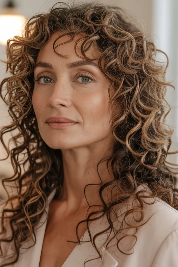 Long Layered Curls