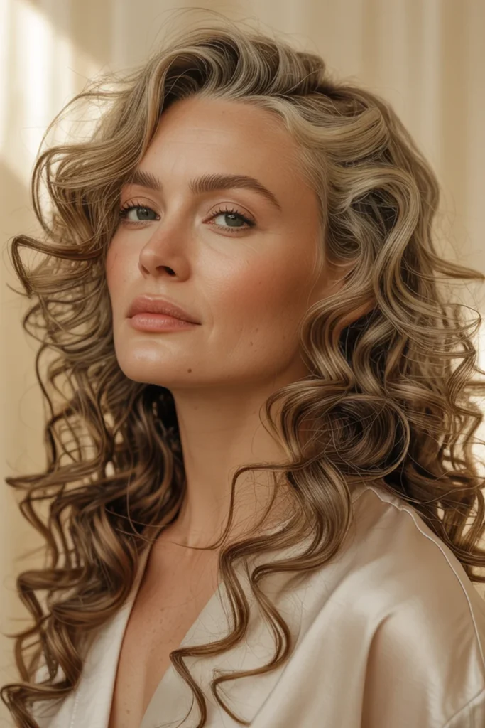 Loose Romantic Curls