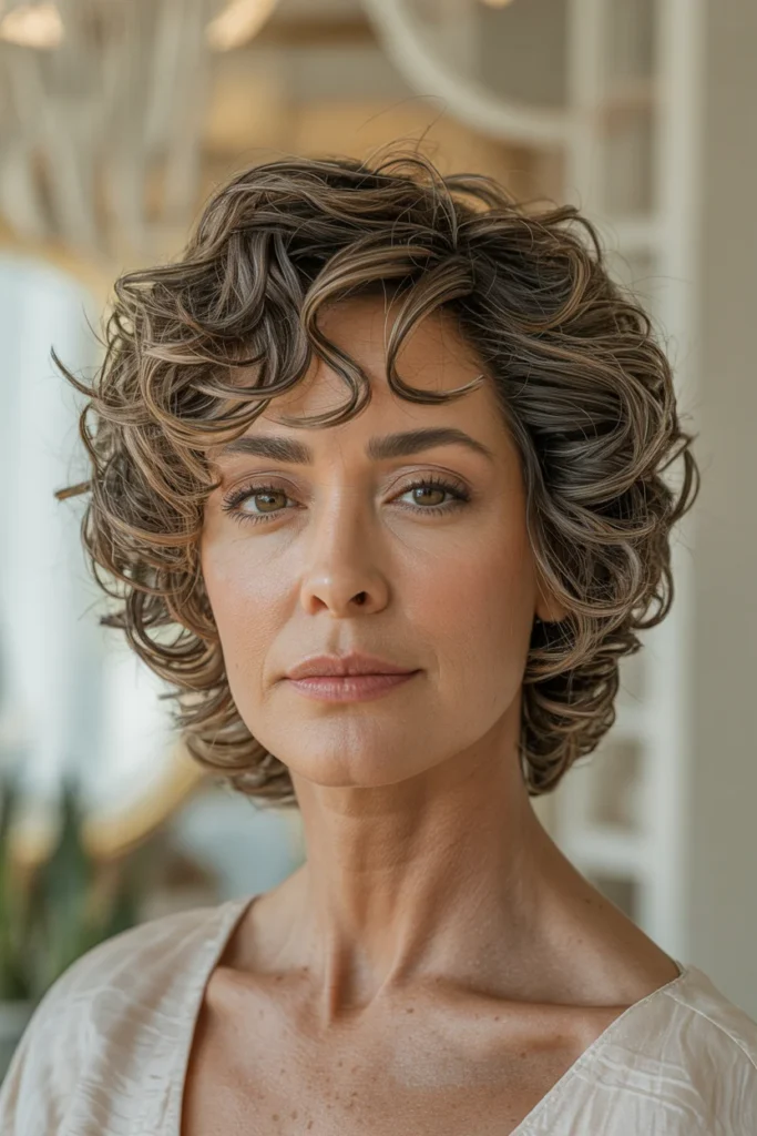 Short Curly Shag