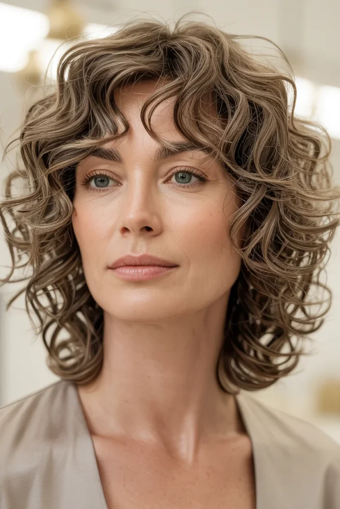 Soft Curly Shag