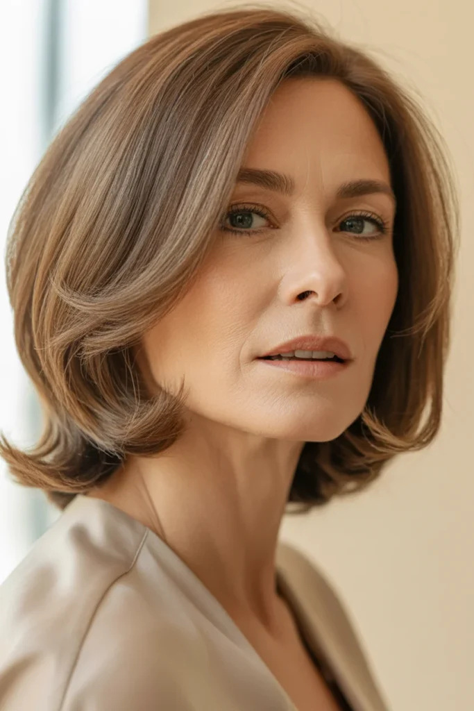 Soft Layered Collarbone Cut