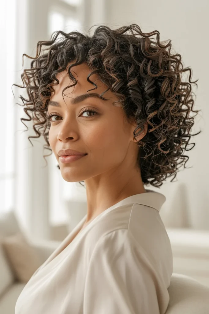 Wash-and-Go Defined Curls