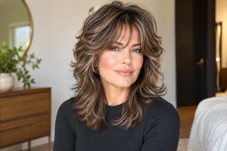 15 Wolf Cut Hairstyles for Women Over 40 to Try
