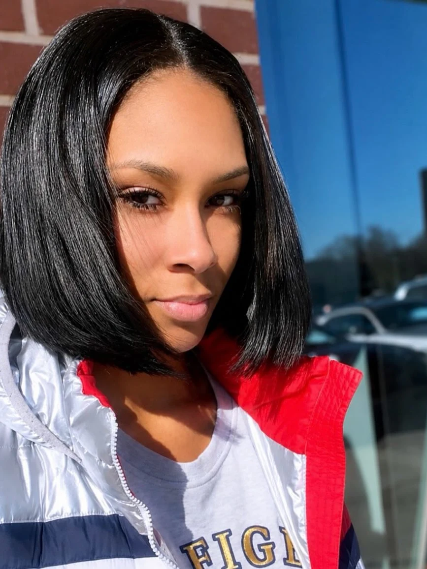 Blunt Chin-Length Bob