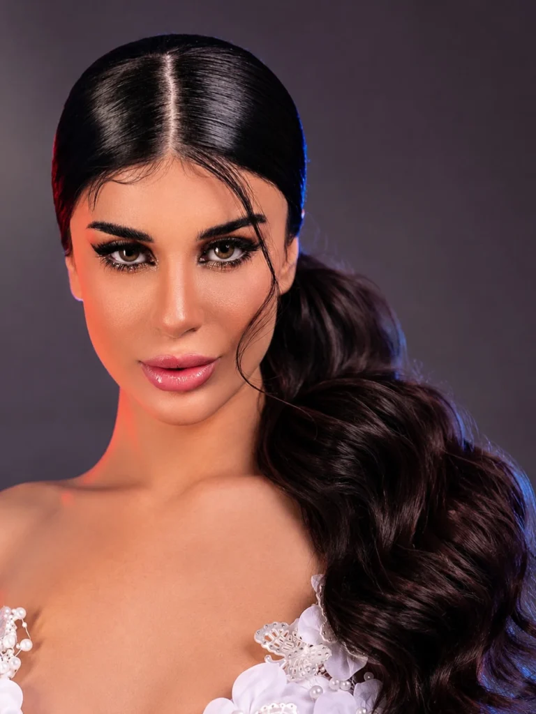 Side Swept Romantic Ponytail