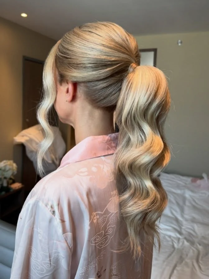 Textured Low Ponytail