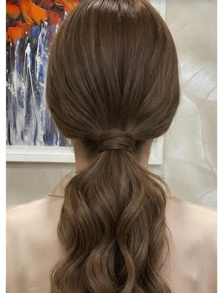 Wrapped Base Ponytail
