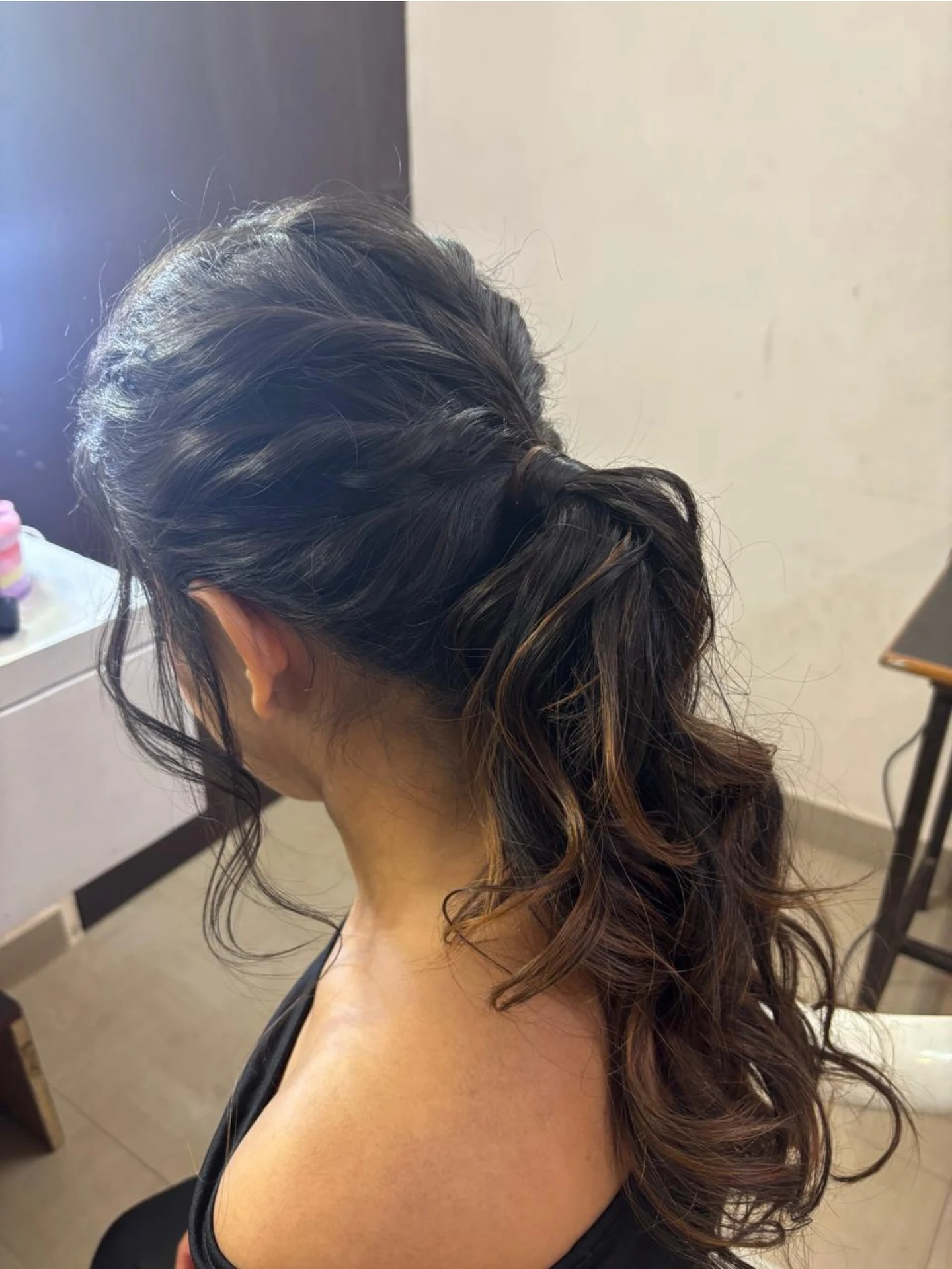 Messy Chic Ponytail