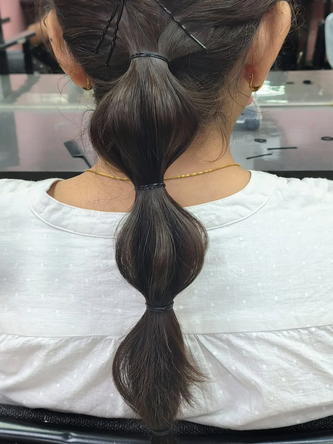 Bubble Ponytail Twist