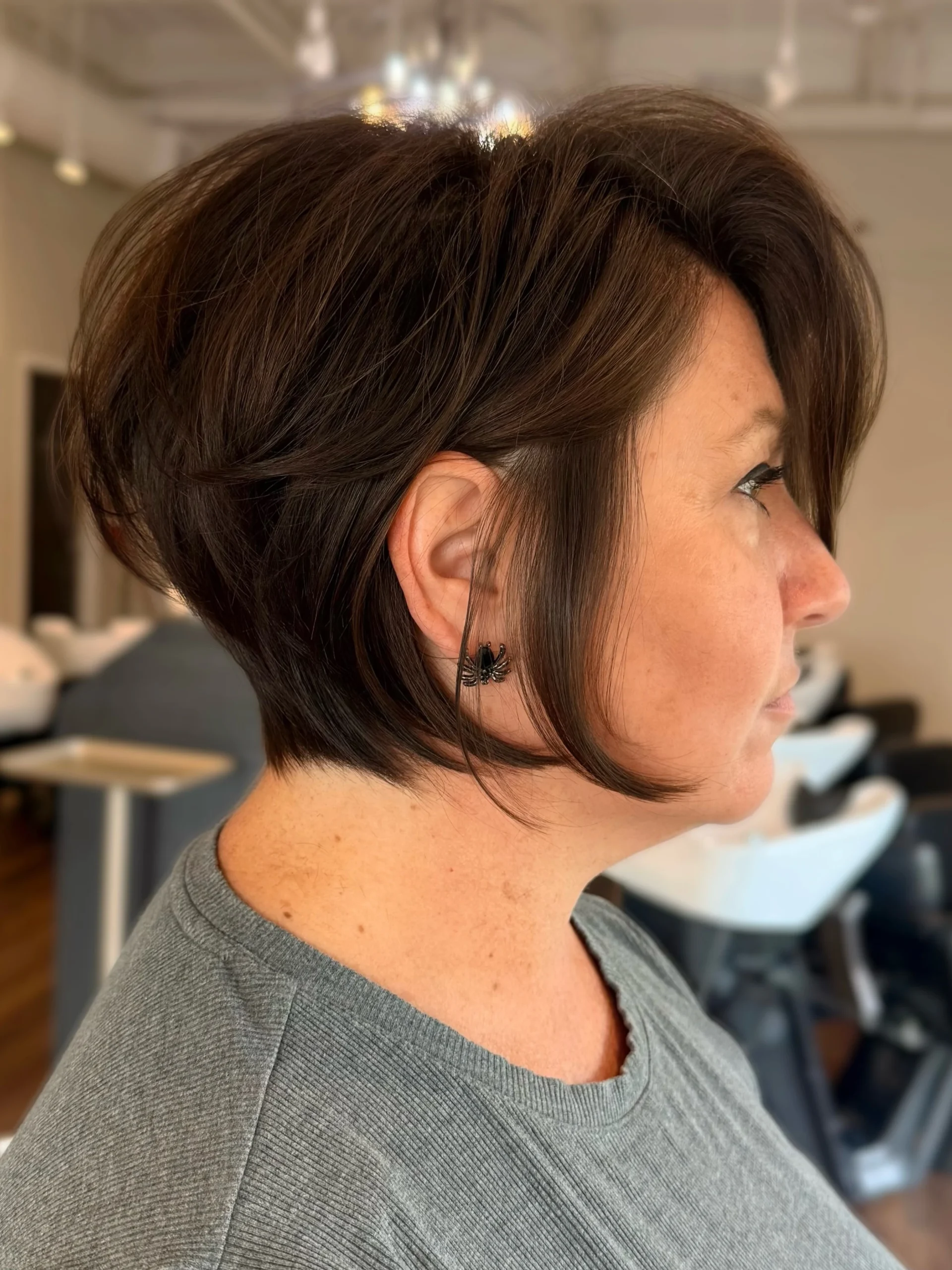 Asymmetrical Bob Cut