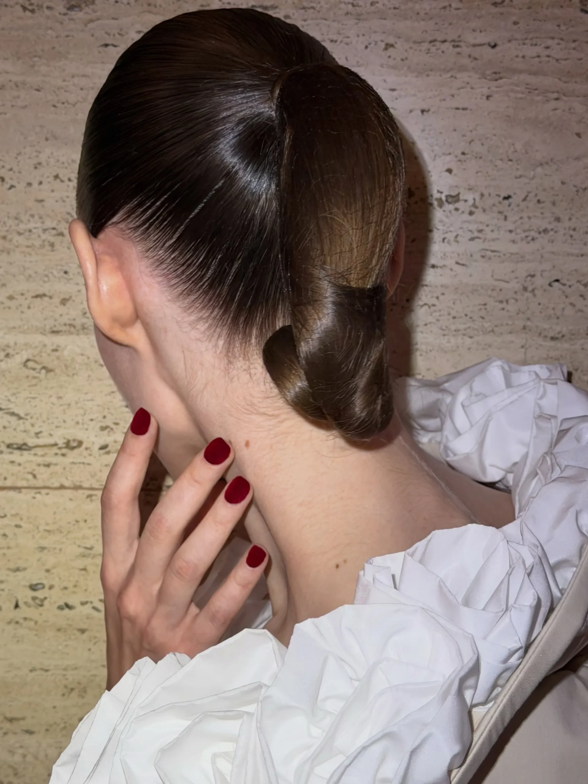 Low Chignon Ponytail