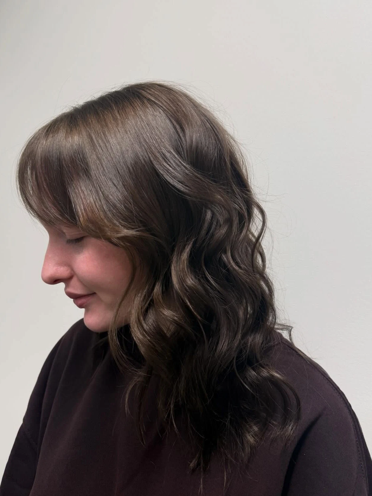 Wispy Bangs Style