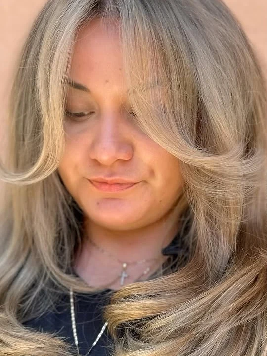 Buttery Blonde Layers