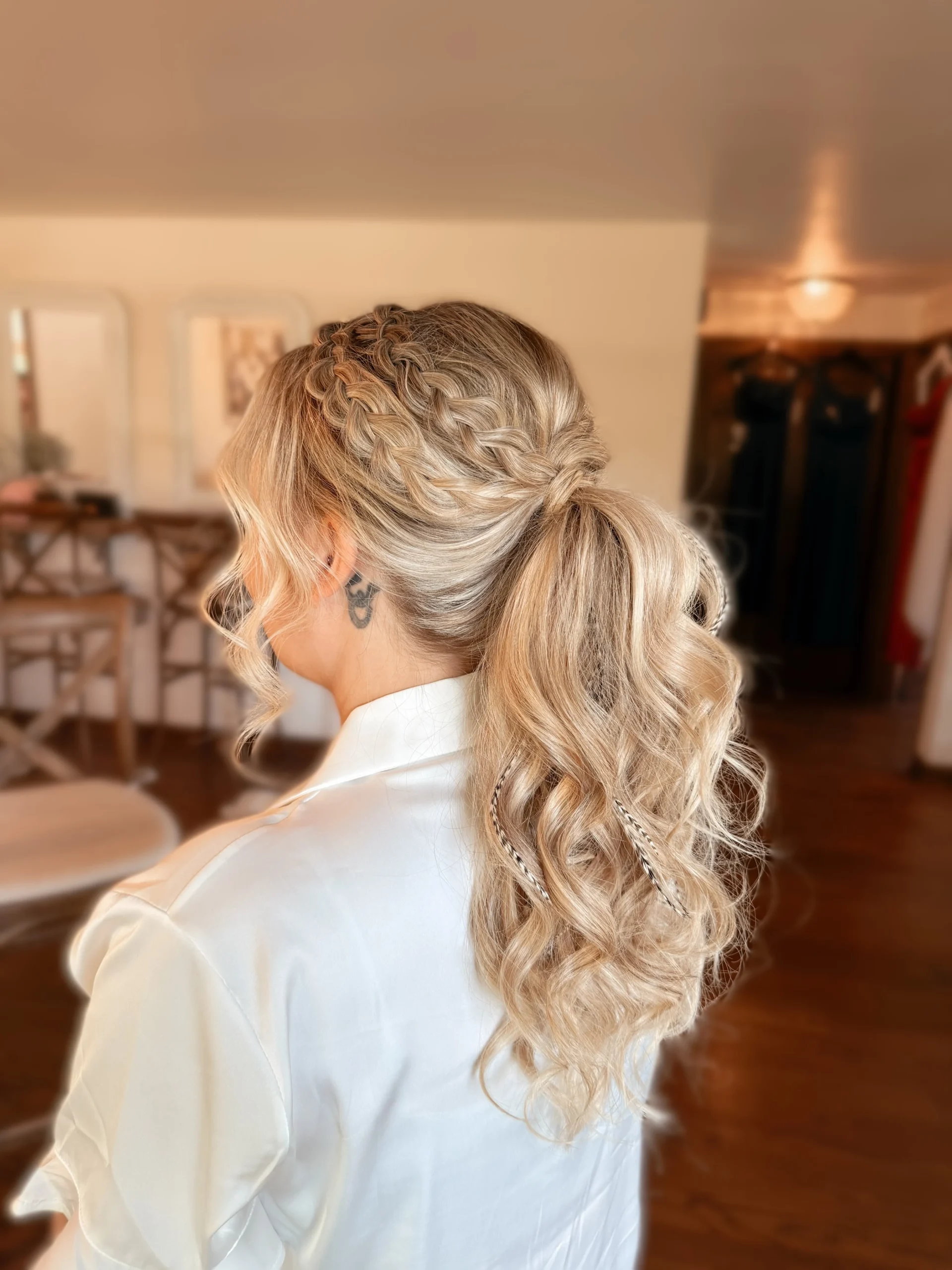 Loose Boho Ponytail