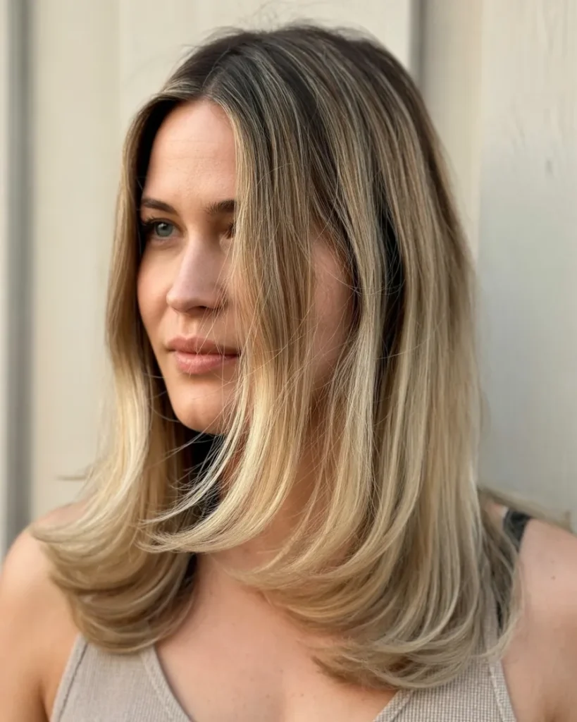 Beige Blonde Balayage