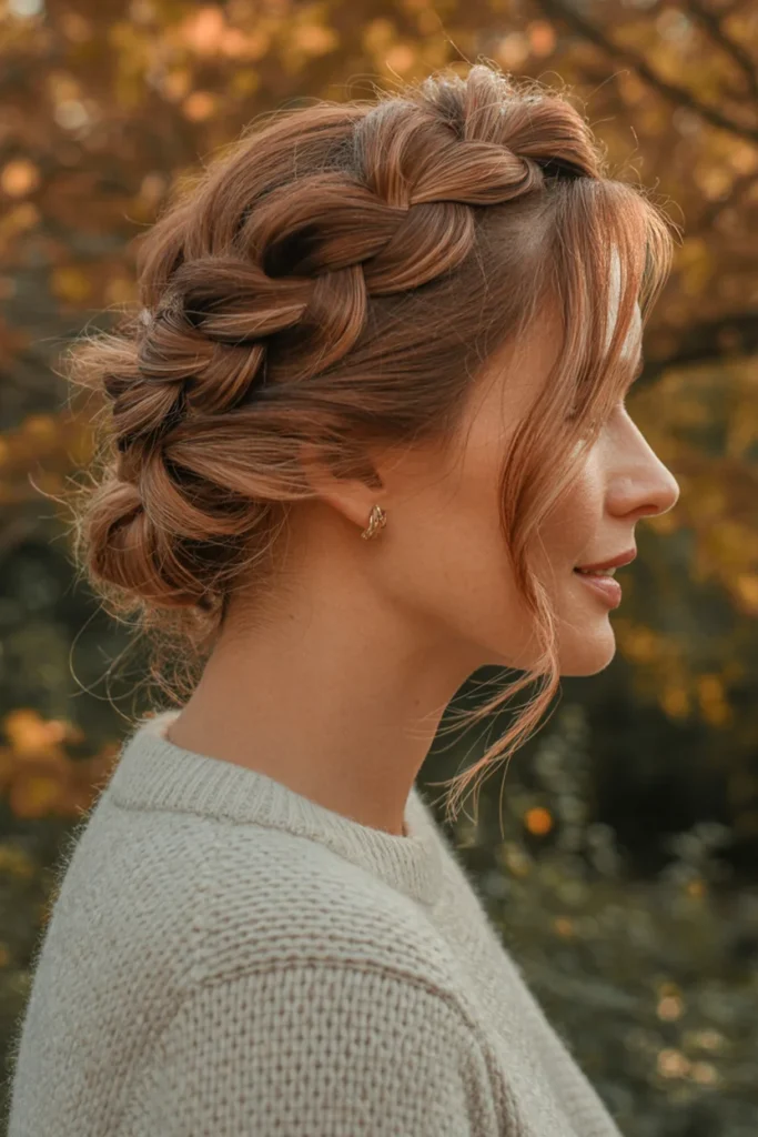 Braided Crown Hairstyle