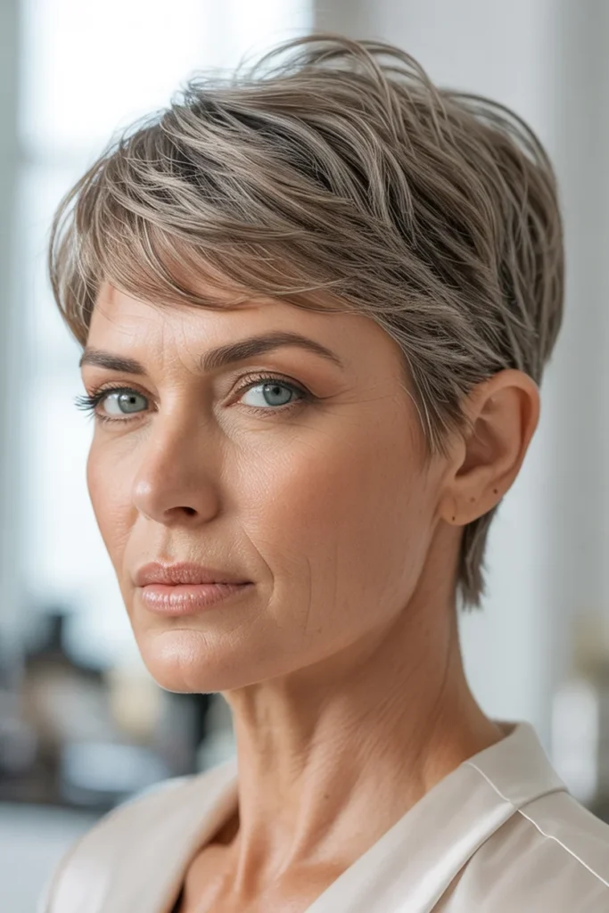 Cropped Cut for Fine Hair